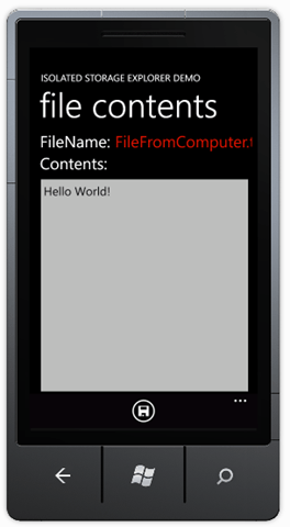 File Contents from Desktop File Contents from Desktop