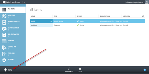 28-XAML-NewMobileService